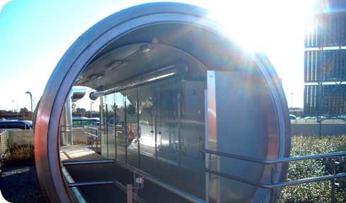 Fuel cell and hydrogen facility at Campus Palmas Altas (Seville)