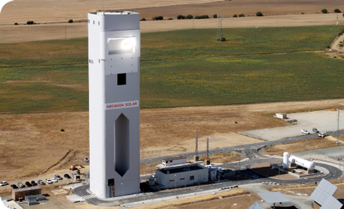 Pilot Solugas plant located at the Solúcar Platform, the world’s largest solar R&D&I center